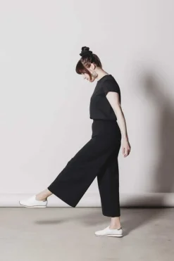 Alex Culottes Housut, Musta><noscript><img width=