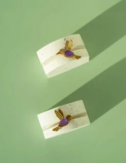 Kolibri Nappikorvakorut, Violetti>Butoni Store