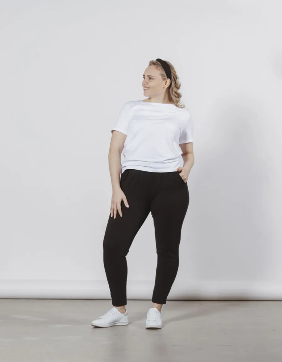 Fiia T-Paita, Valkoinen>Puuvillatehdas New