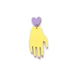 Hand Heart Nappikorvakorut>Crazy Granny Designs Best Sale