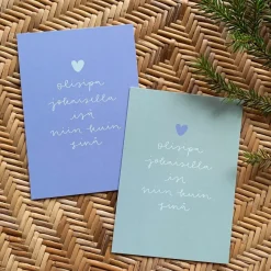 Helle Isi Niin Kuin Sina Postikortti, Vihrea>Helle Visuals Shop