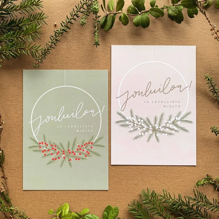 Helle Joulukortti>Helle Visuals New