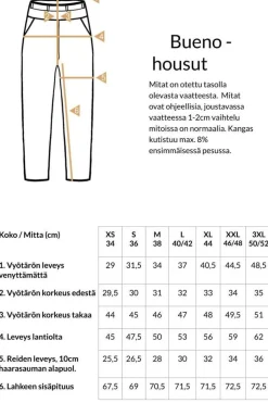 Bueno Housut, Musta><noscript><img width=