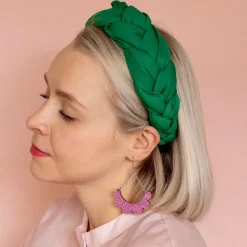 Kaarella Korvakorut, Pinkki/Glitter>Maanantaimalli Cheap