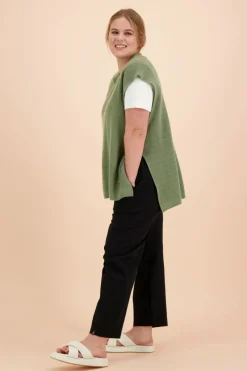 Comfy Slacks Housut, Musta><noscript><img width=