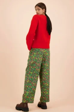 Flowy Housut, Green Meadow><noscript><img width=