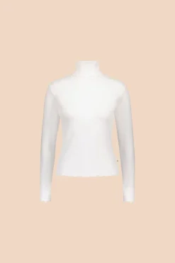 Rollneck Paita, Valkoinen>Kaiko New