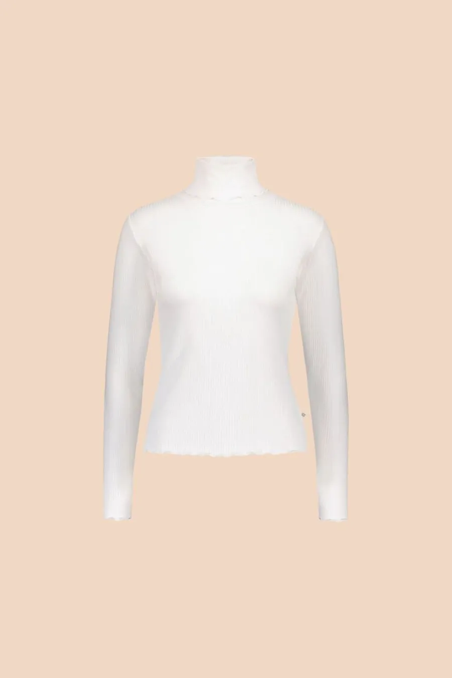 Rollneck Paita, Valkoinen>Kaiko New