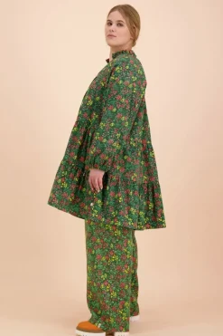 Voluminous Tunika, Green Meadow><noscript><img width=