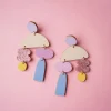 Karnevaali Korvakorut, Pinkki/Lila/Keltainen>Onpakorea Best Sale