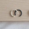 Lila Bubbel Cuff Korvakoru, Hopea>LiLa Design Discount