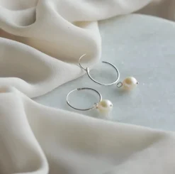 Lila Parla Hoop Korvakorut, Hopea>LiLa Design Hot