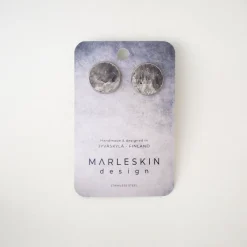 Lumo Nappikorvakorut, Charcoal 15>Marleskin Hot