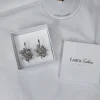 Lux Silver Dust Korvakorut>Laura Eveliina Design Shop
