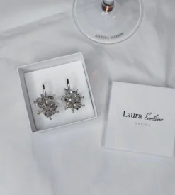 Lux Silver Dust Korvakorut>Laura Eveliina Design Shop