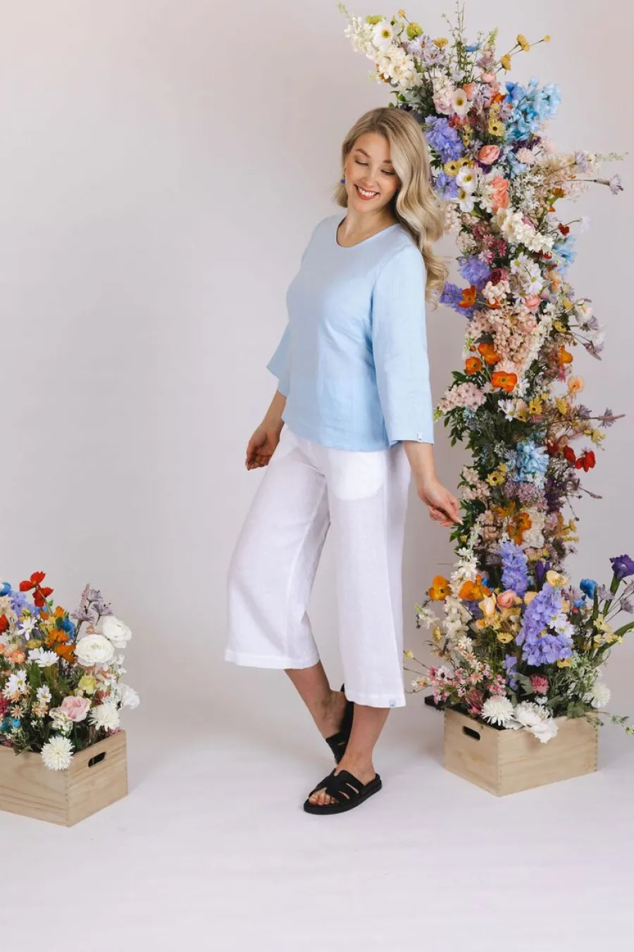 Ophelia Pellavapaita, Sky Blue>Nakoa Fashion