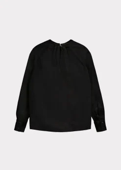 Pleated Paita, Musta Babycord><noscript><img width=