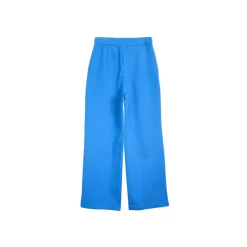 Wide Leg Housut, Bright Blue><noscript><img width=