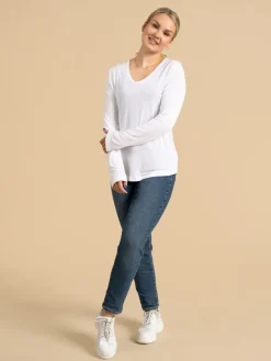 Riva Aava Pitkahihainen, Valkoinen><noscript><img width=