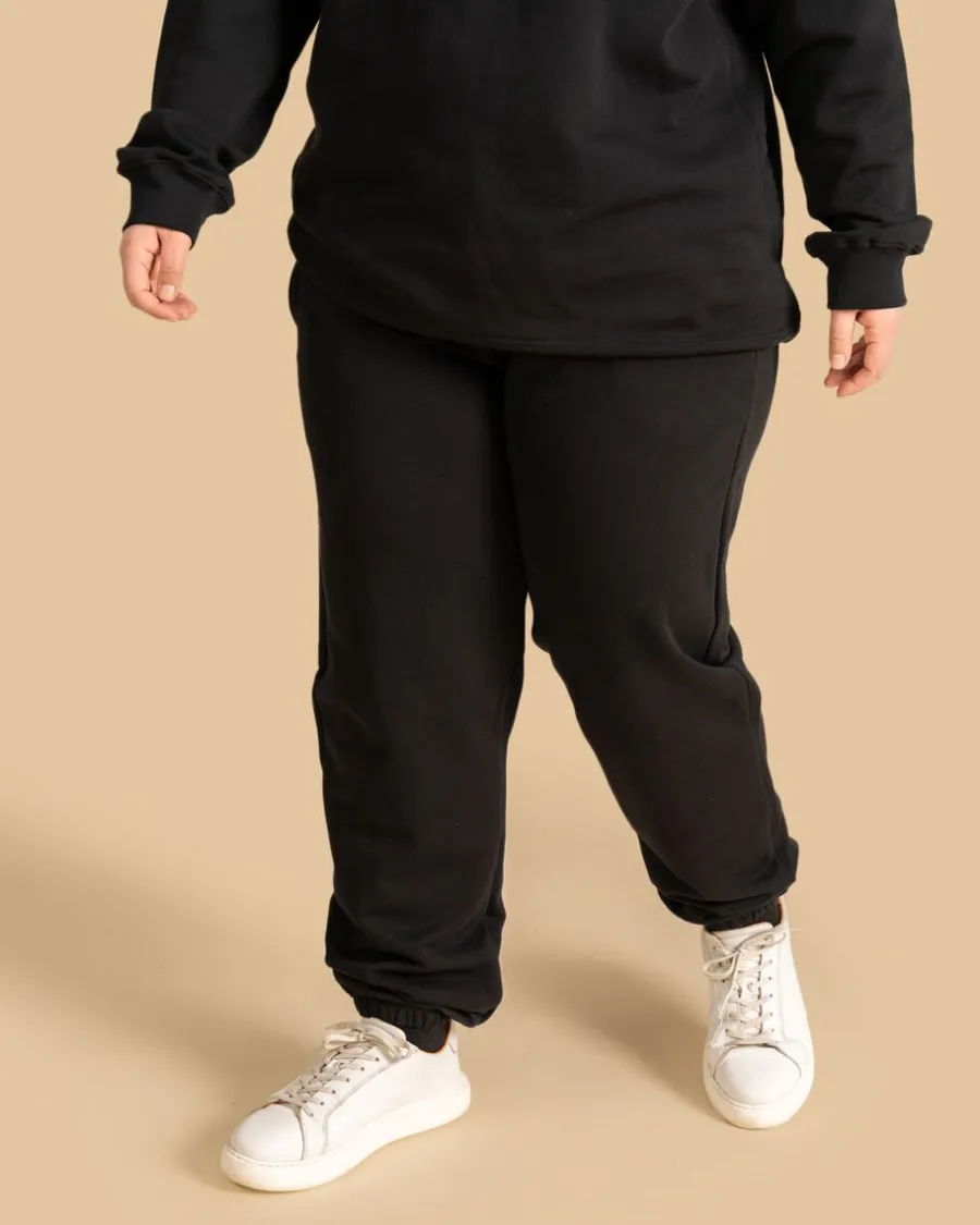 Riva Collegehousut, Musta>Riva Clothing Shop