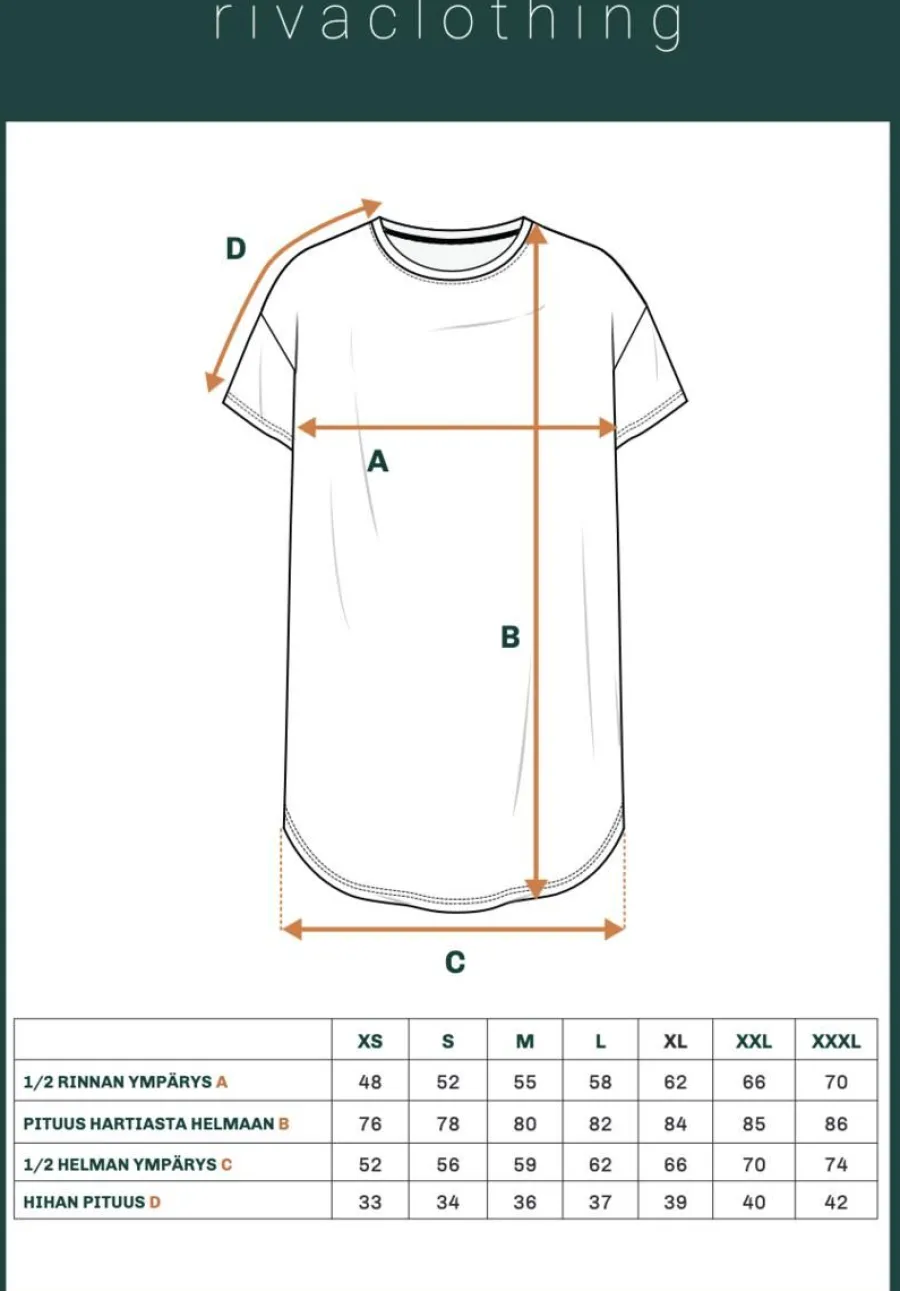Riva Karpalo T-Paita, Pitka>Riva Clothing Best Sale
