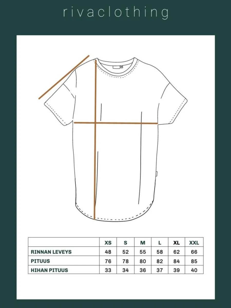 Riva Noki T-Paita, Pitka>Riva Clothing Clearance