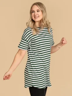 Riva Viiru T-Paita, Pitka>Riva Clothing Outlet
