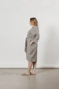 Tulppaani Vohvelikylpytakki, Harmaa>Puuvillatehdas Fashion